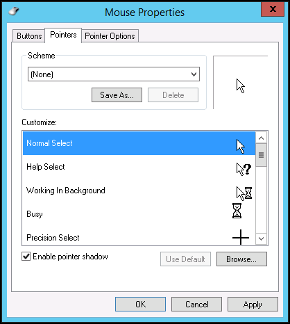 Tåler efterfølger Udelukke Fixing a Jumpy Mouse in Windows Server 2012 R2 Remote Desktop - InterWorks