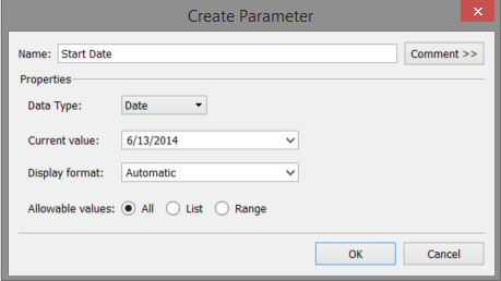 Filtering Date Fields In Tableau Using Parameters Interworks