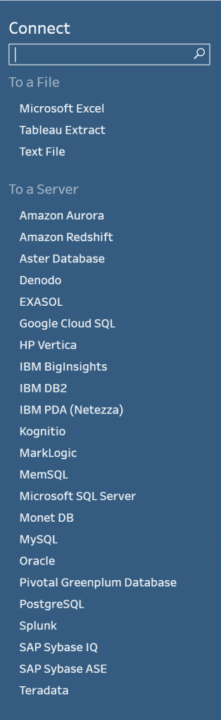 Tableau Prep Connectors