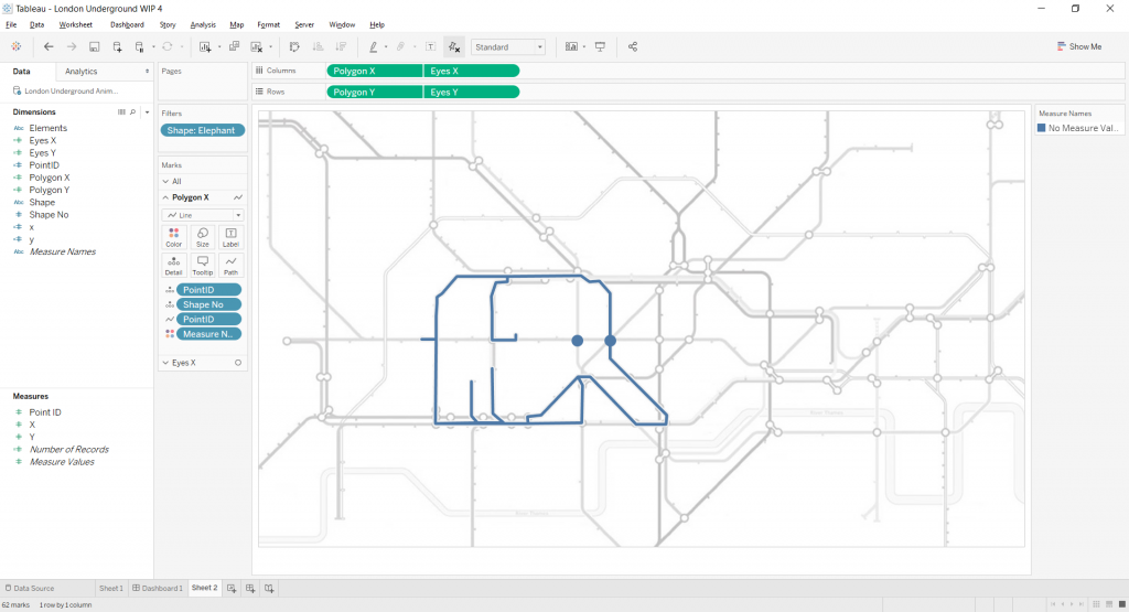 Final Map in Tableau