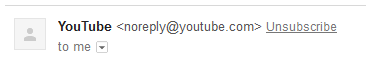 Gmail Unsubscribe Feature