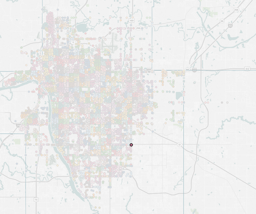 Tulsa Collisions in Tableau