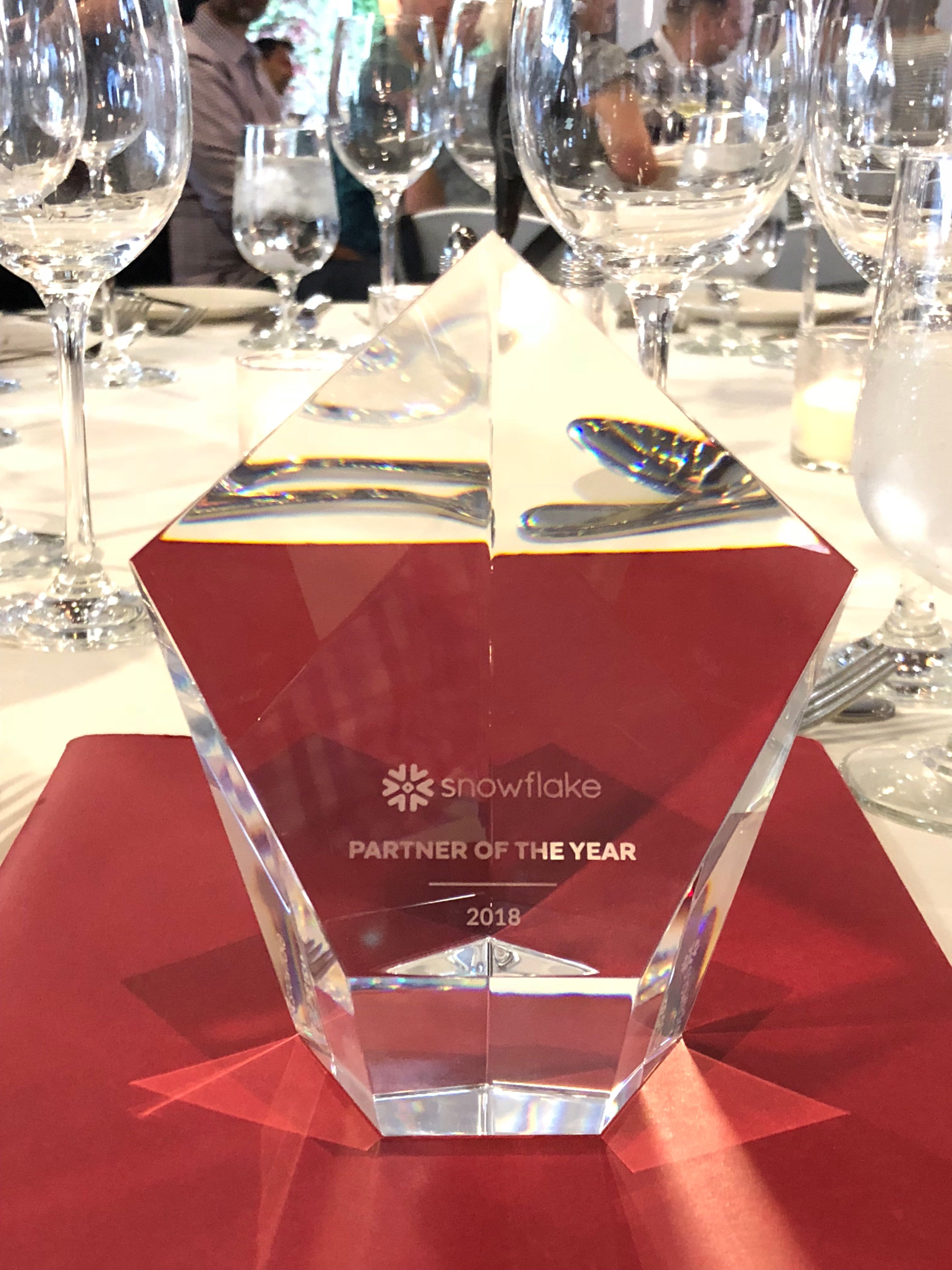 InterWorks' Snowflake Solutions Partner of the Year Award