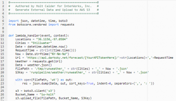 Using Python to Add External Data to Your Reporting Environment ...