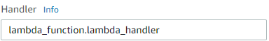 lambda_handler Function