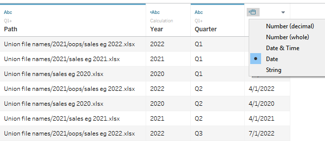 Change Data Type to Date