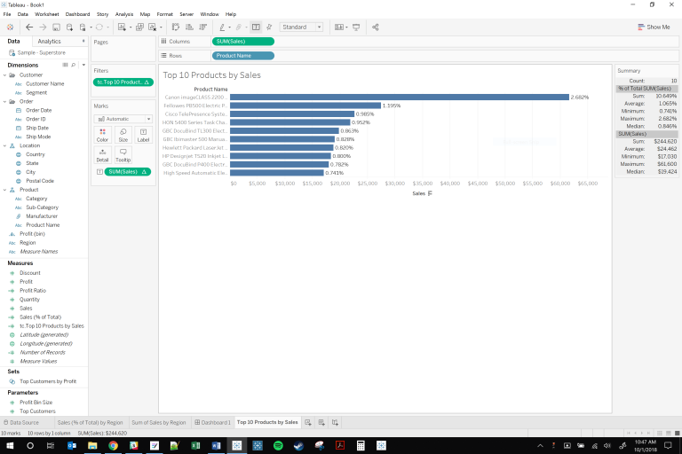 Hiding Data in Tableau with Table Calculations and Level of Detail ...