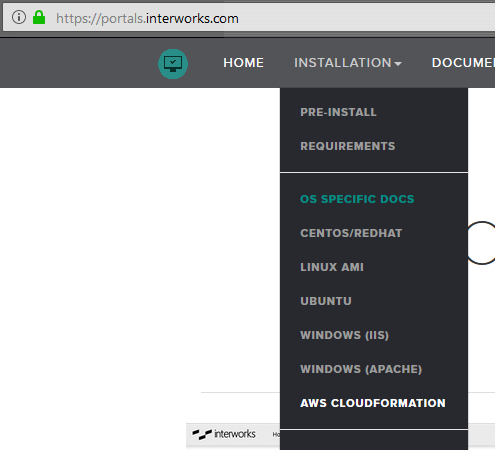 AWS CloudFormation template download