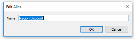 editing aliases in Tableau