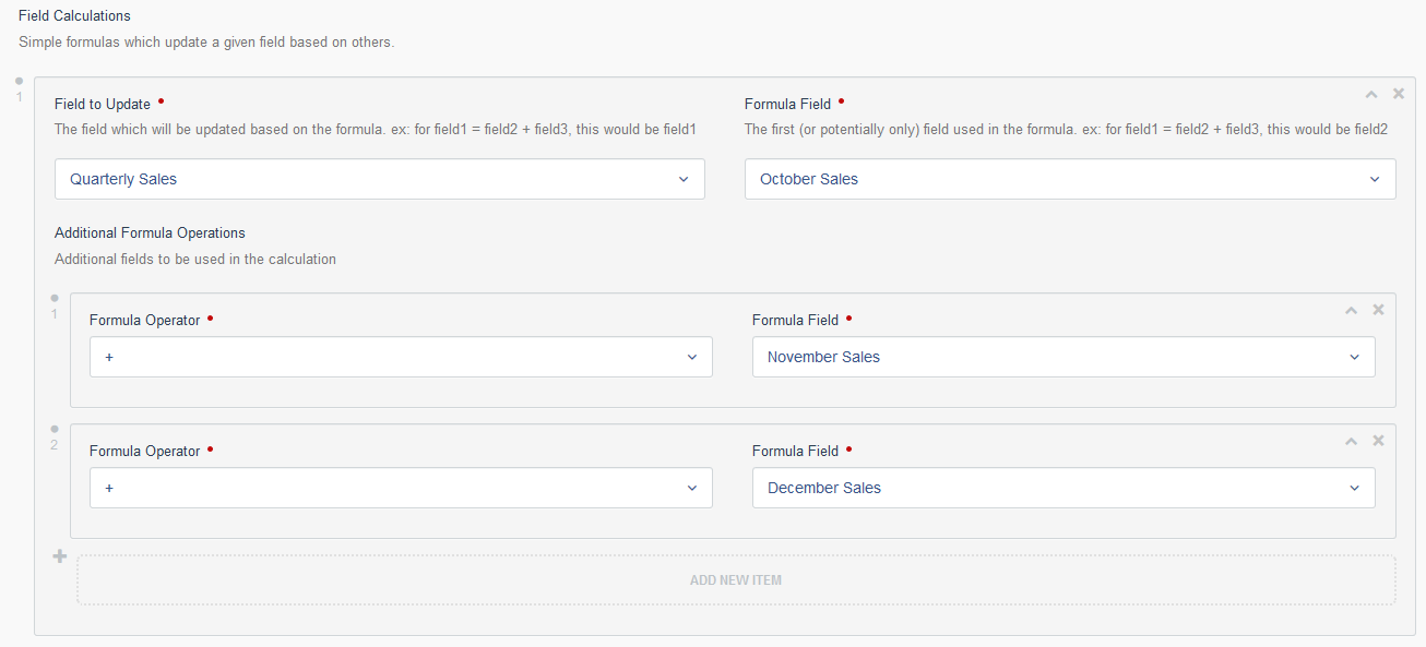 Portals for Tableau data manager calculated fields