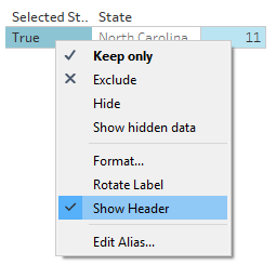 hiding data when isolating rank