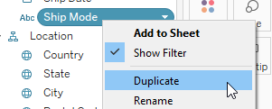 Advance with Assist duplicate in filtering