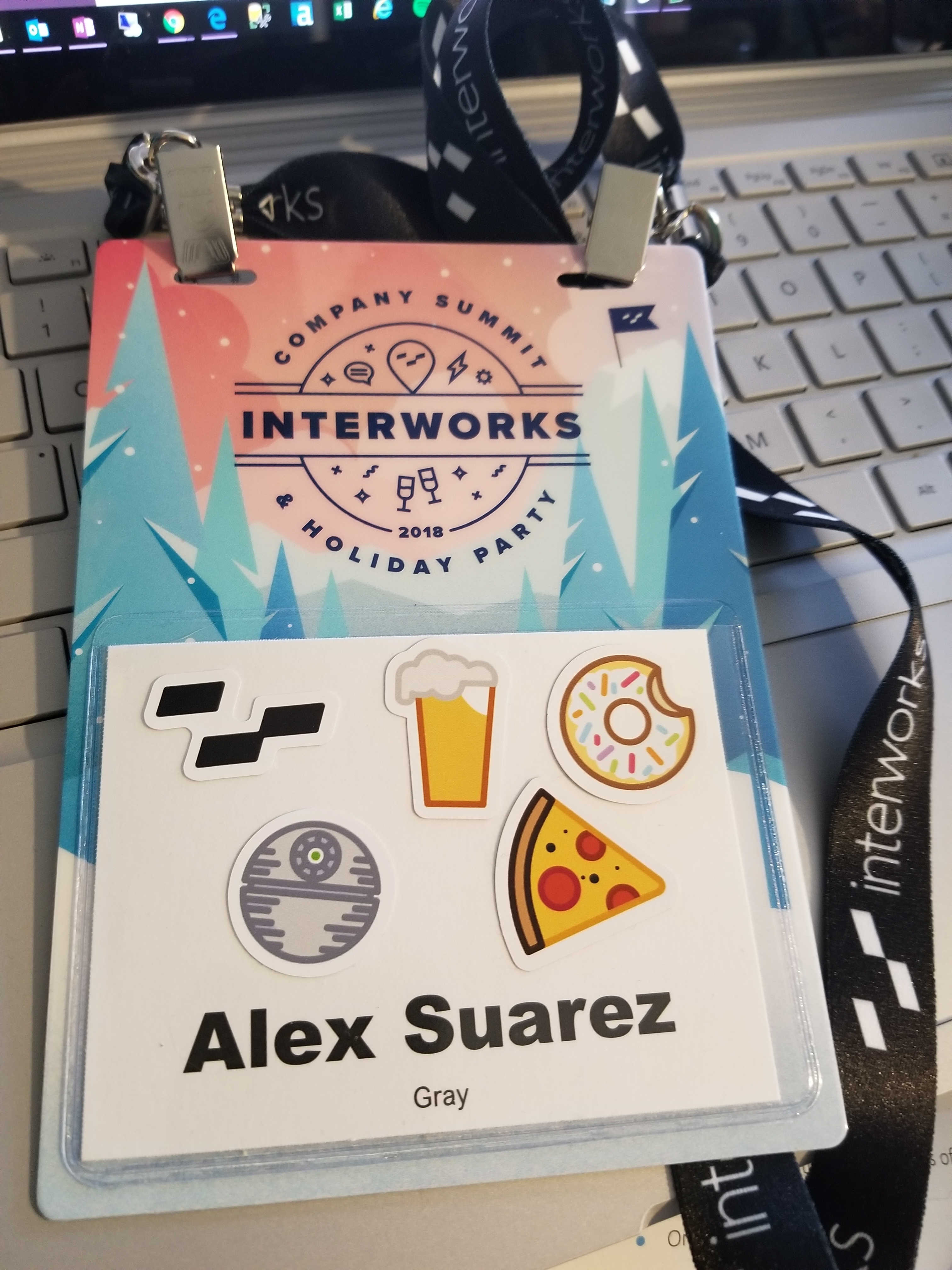 InterWorks Summit name badge