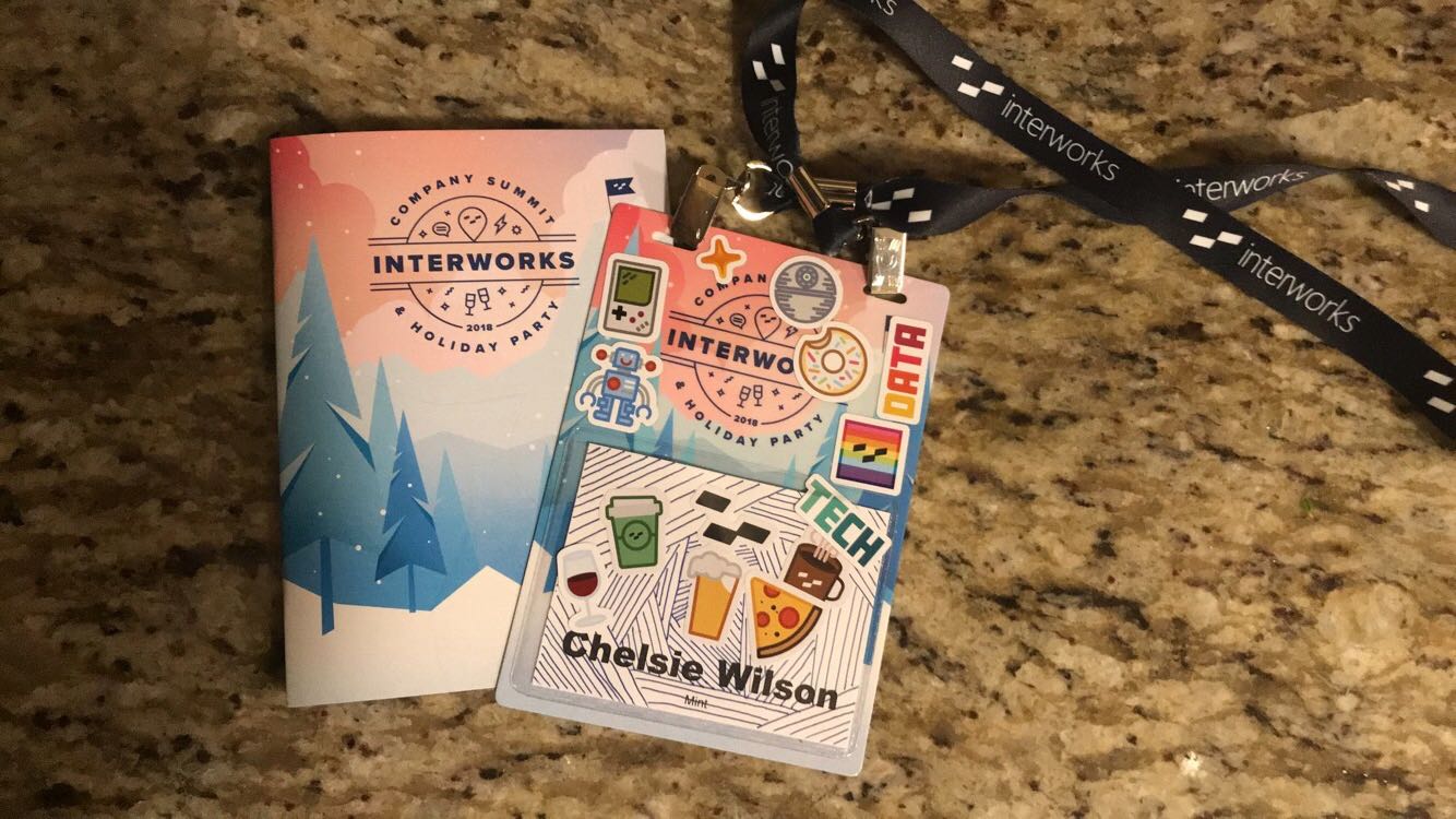 InterWorks Summit name badge