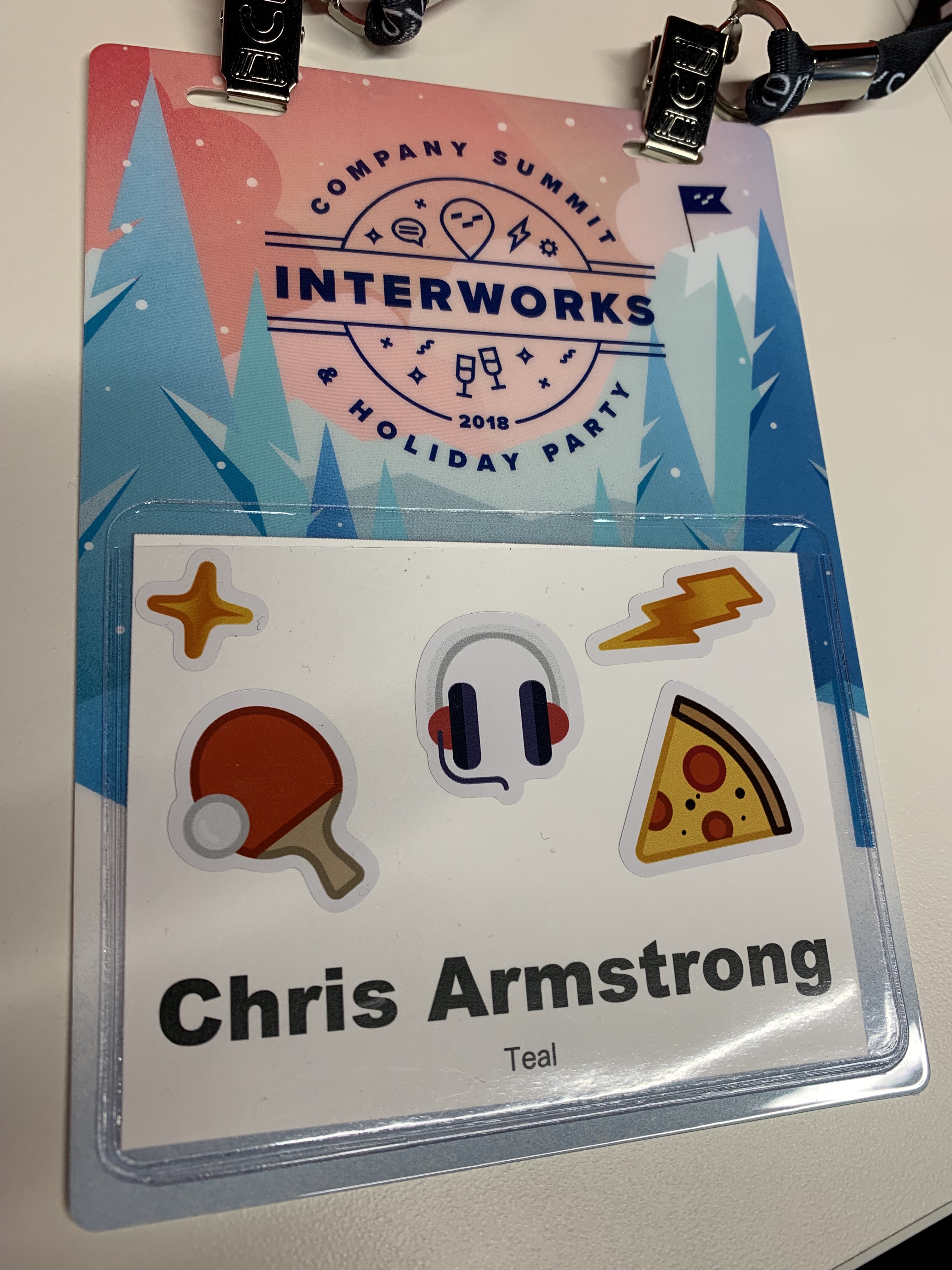 InterWorks Summit name badge