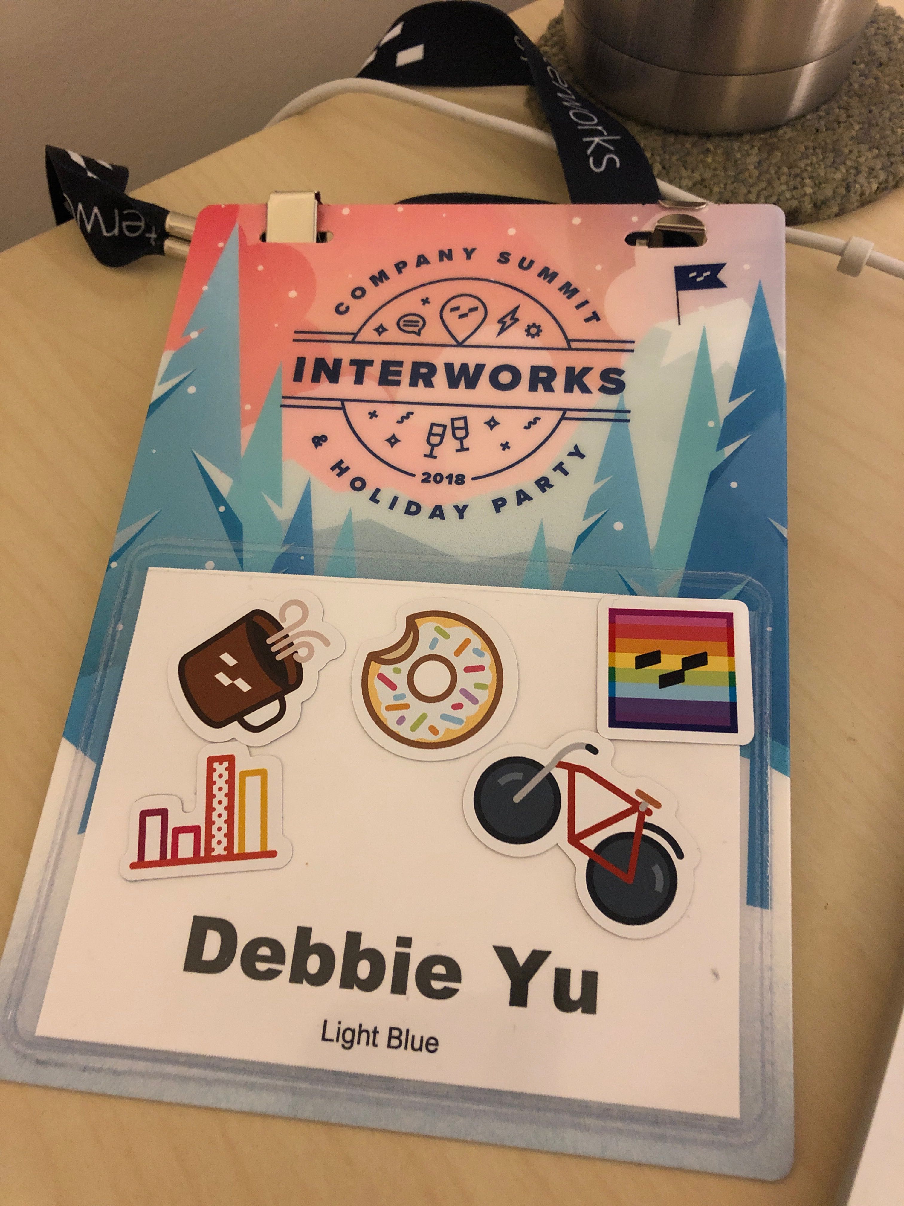 InterWorks Summit name badge