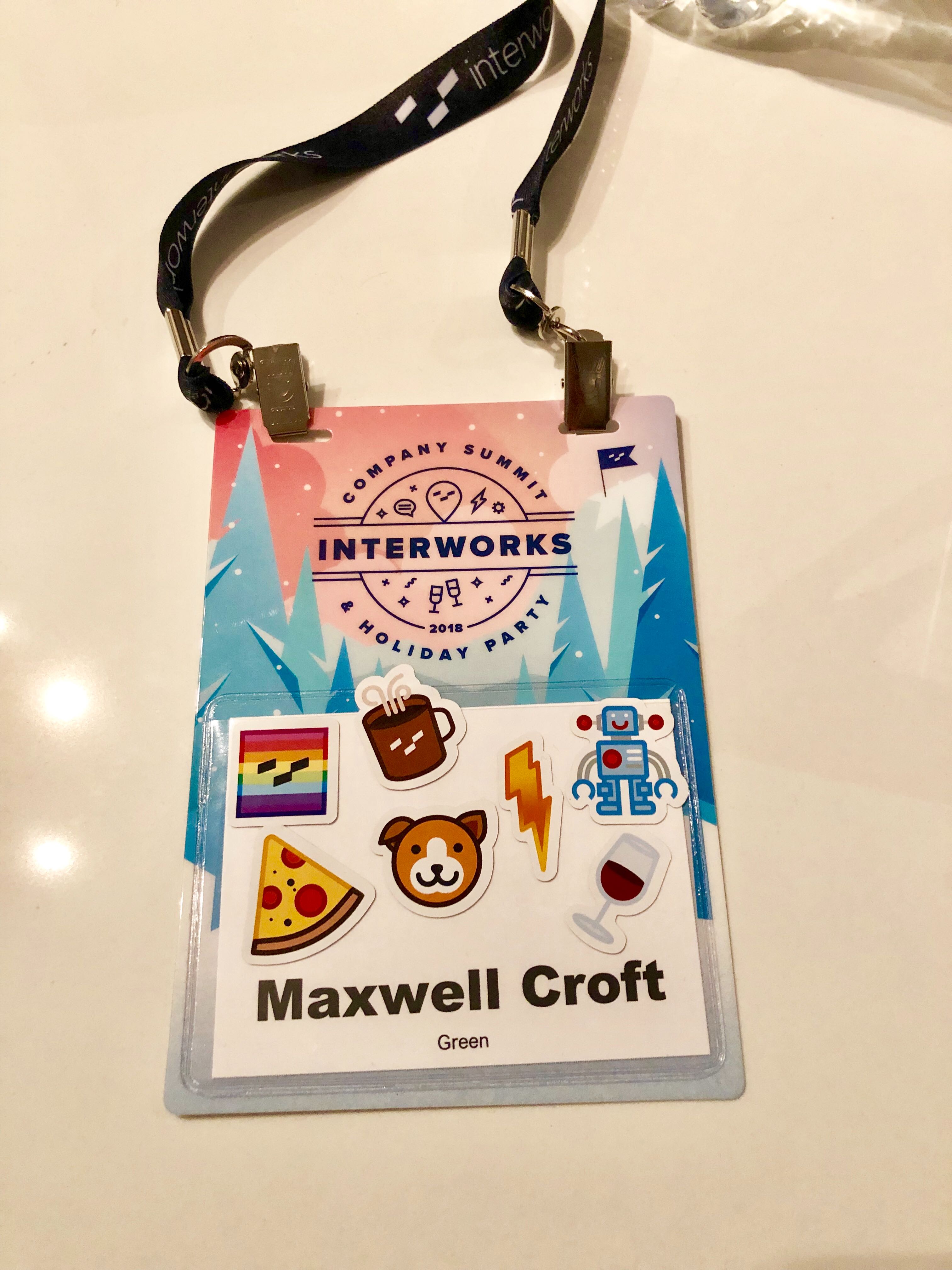 InterWorks Summit name badge