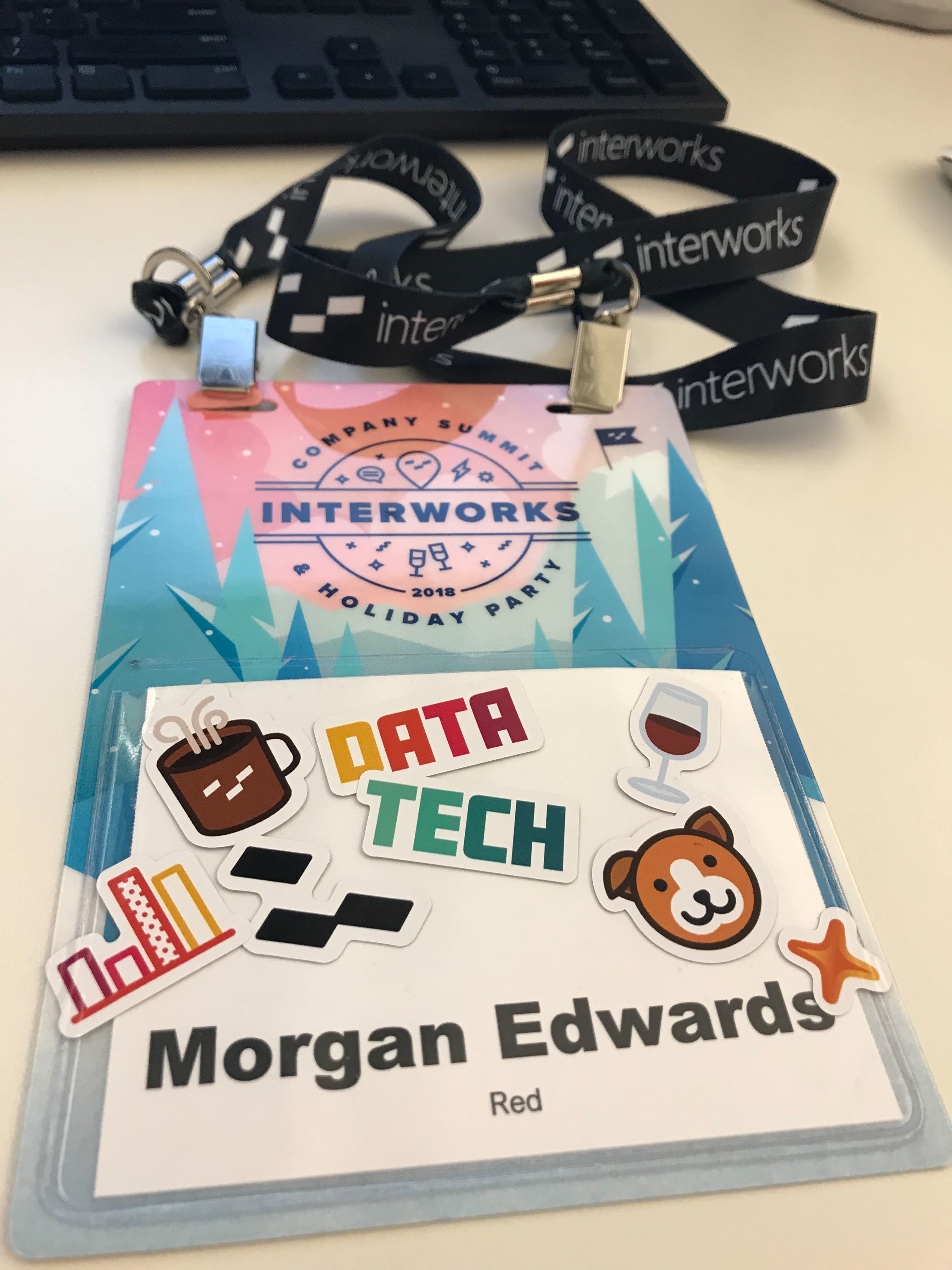 InterWorks Summit name badge