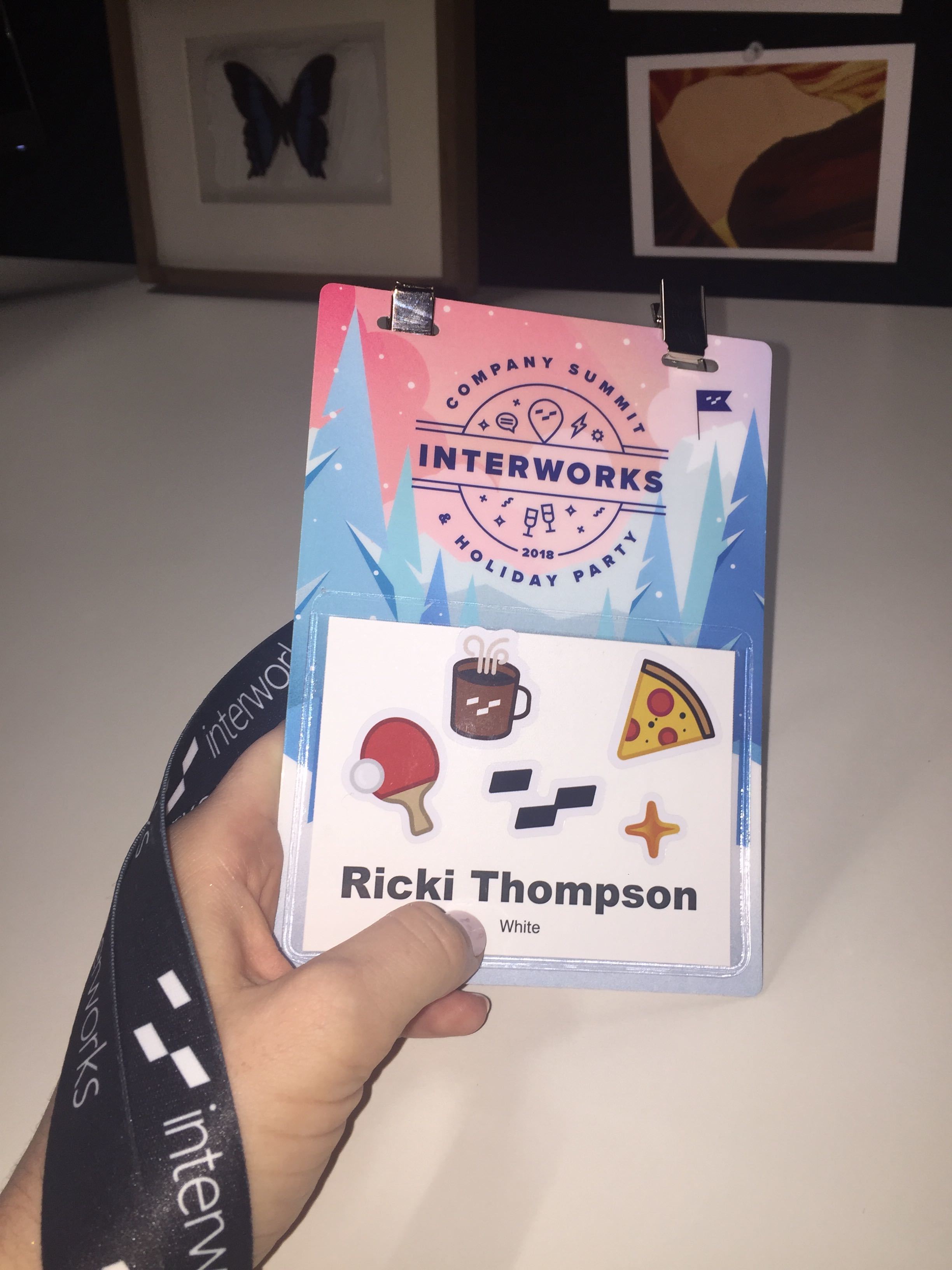 InterWorks Summit name badge