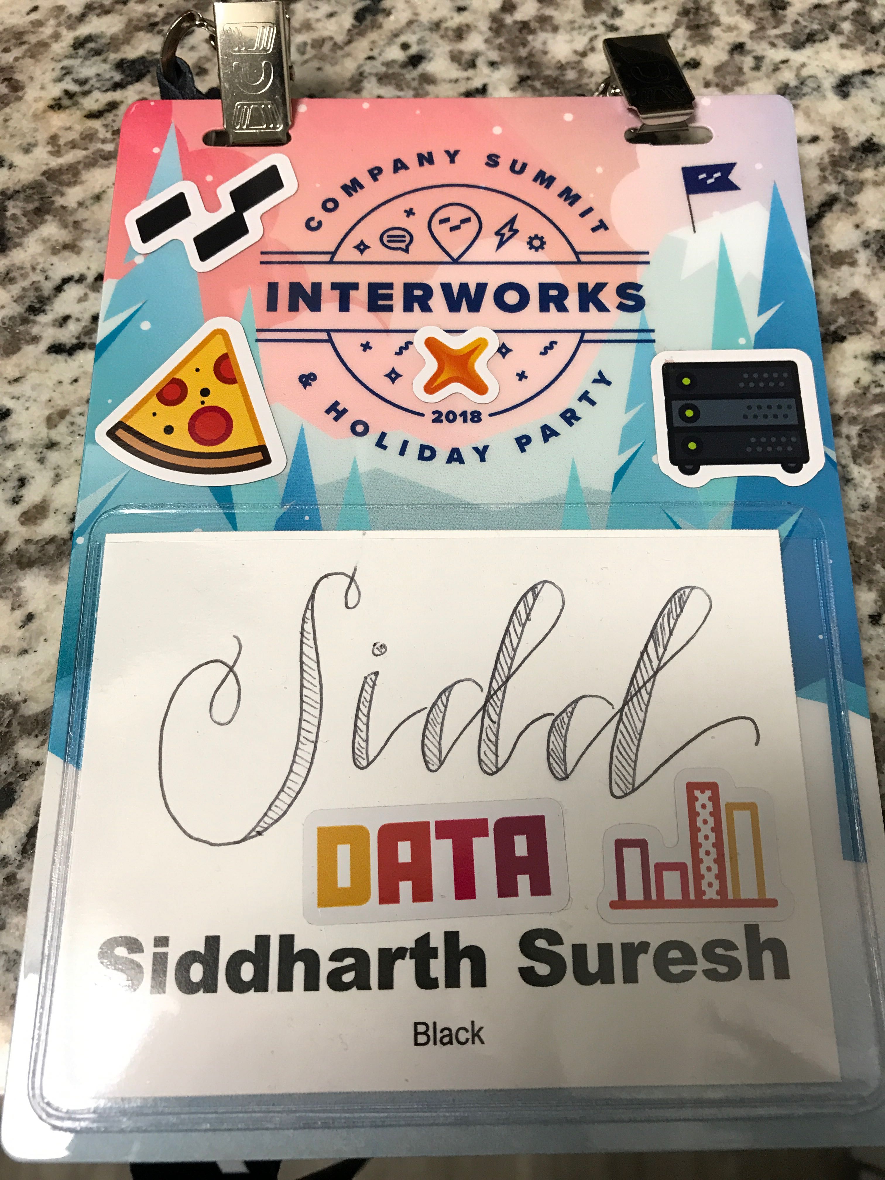 InterWorks Summit name badge