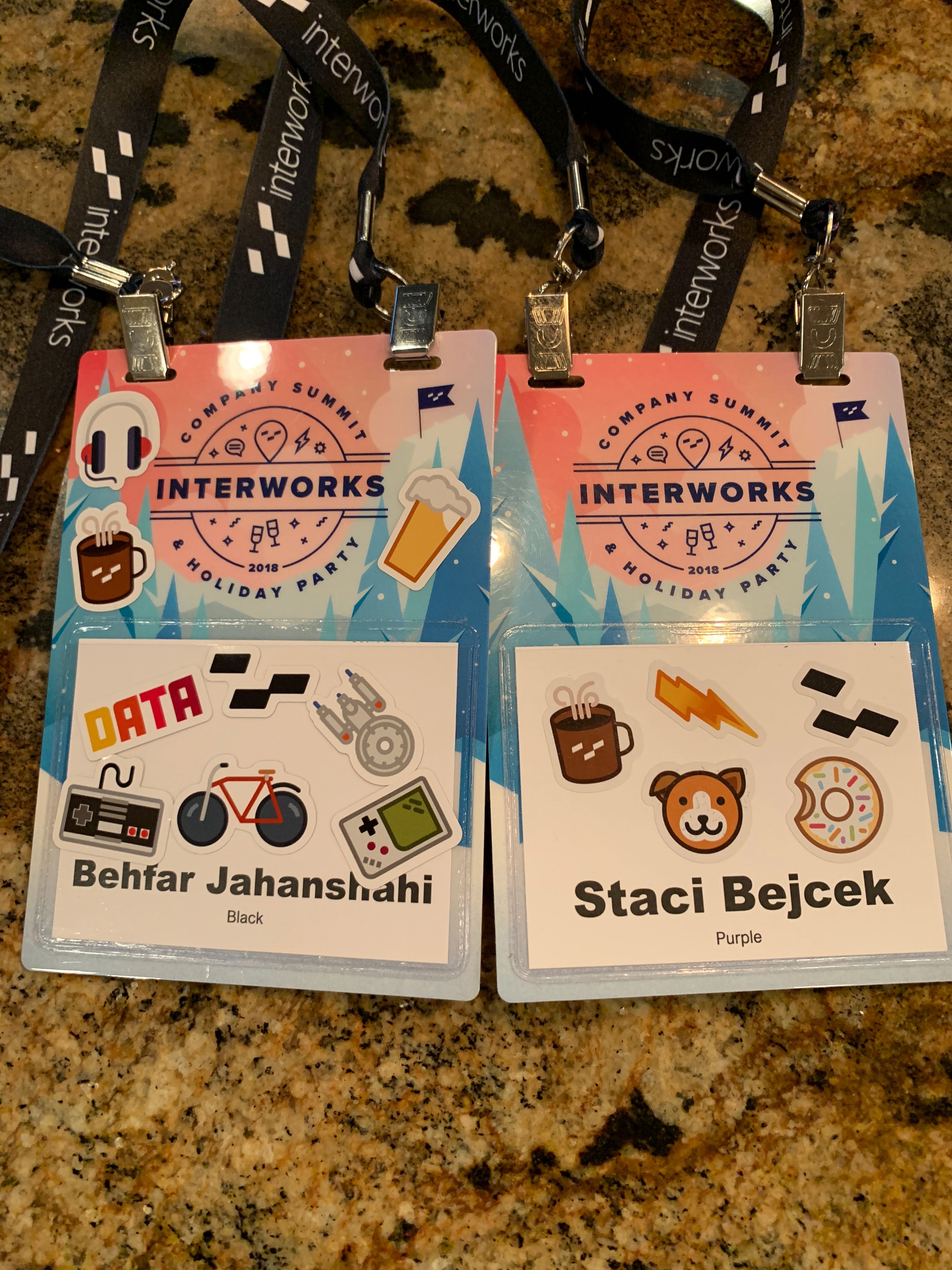 InterWorks Summit name badge