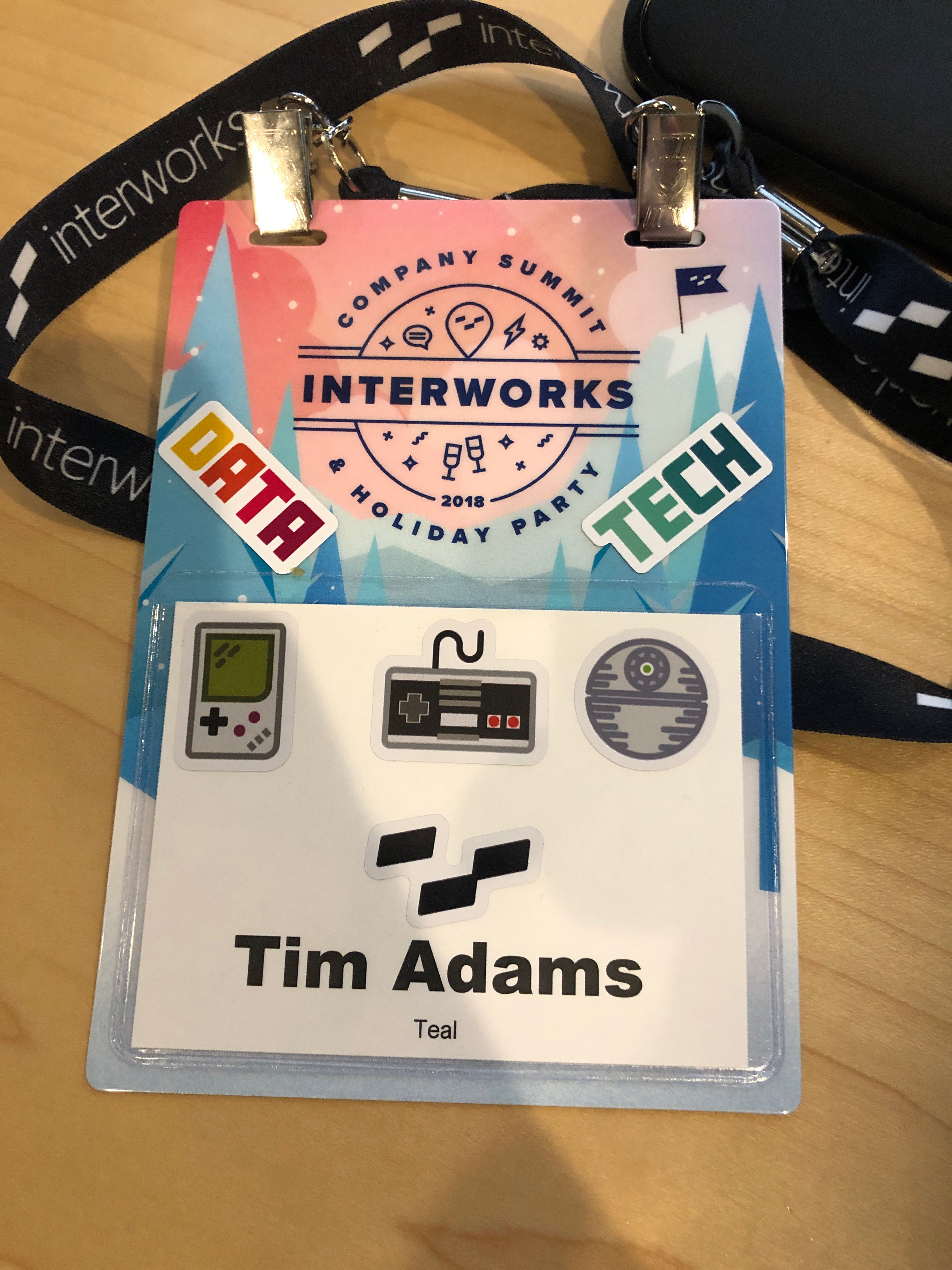 InterWorks Summit name badge