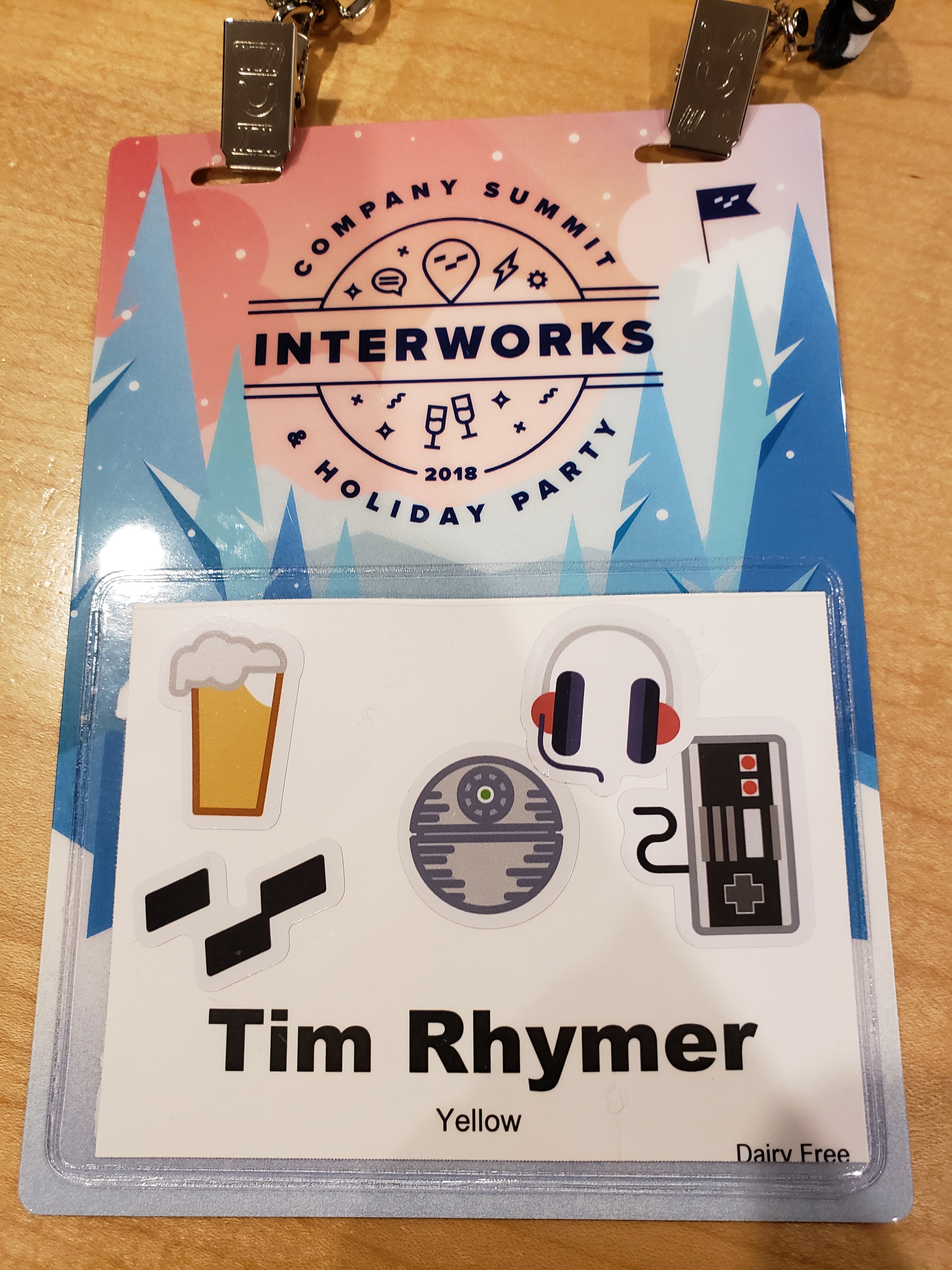 InterWorks Summit name badge