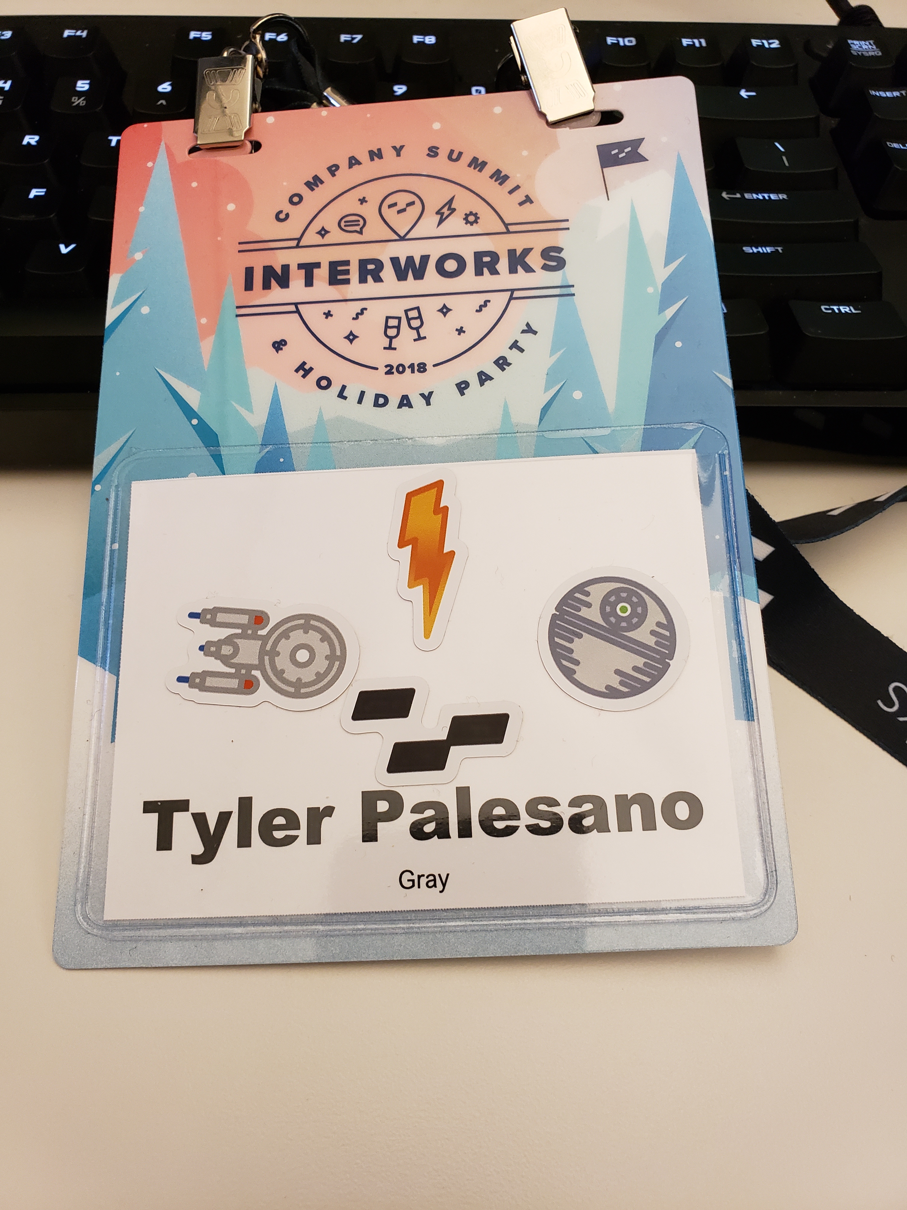 InterWorks Summit name badge