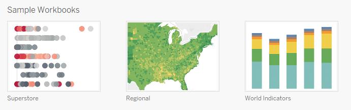 sample workbook templates in Tableau