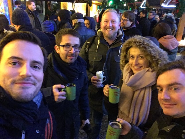 Christkindl Market in Dusseldorf