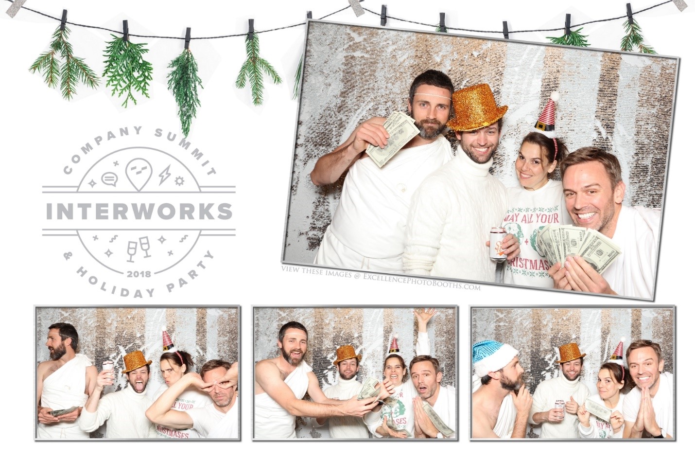 InterWorks remote employees at Holiday Party