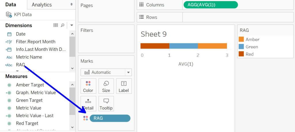 Tableau Pie Chart Legend