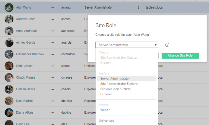 Site Roles In Tableau | Tableau roles, permissions, and mandatory ...