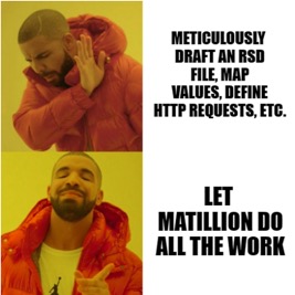 Drake Matillion meme