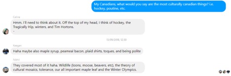 Canadian products