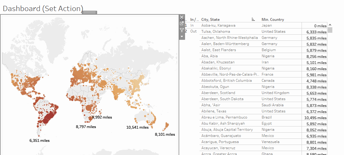 distance calculations in Tableau