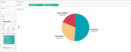 Tableau Donut Chart