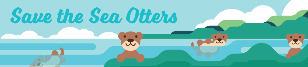 sea otters data visualization