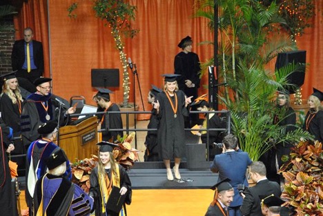 Karlee graduating Oklahoma State