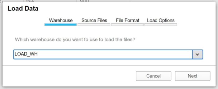 Zero to Snowflake: Importing Data Without Code via the User Interface ...