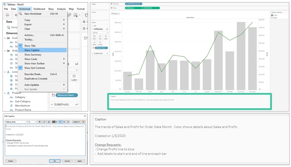 How to Make a Tableau Dashboard with a Navigation Menu – Tableau Sergeant