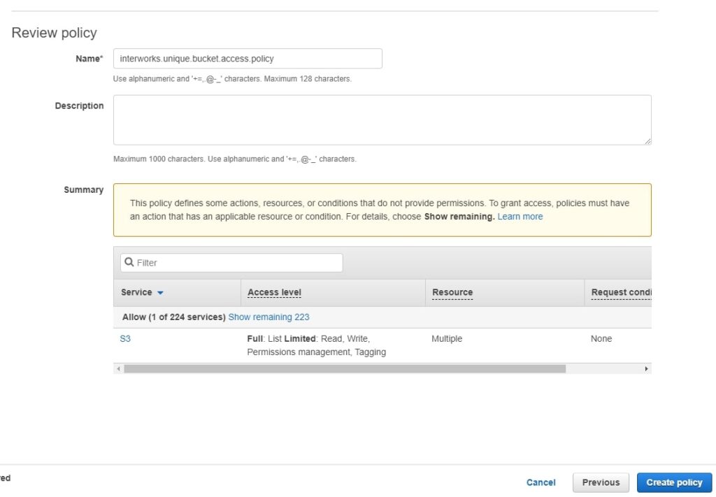Creating and Sharing an AWS S3 Bucket InterWorks