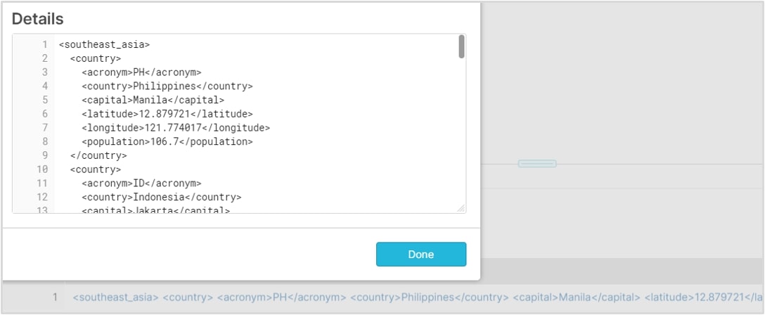 json snowflake query