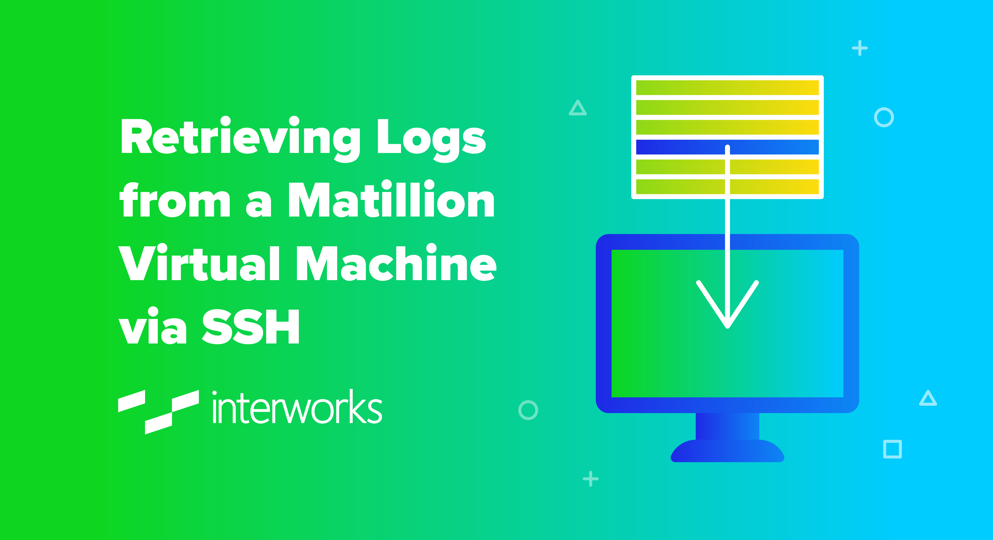 Retrieving Logs from a Matillion Virtual Machine via SSH