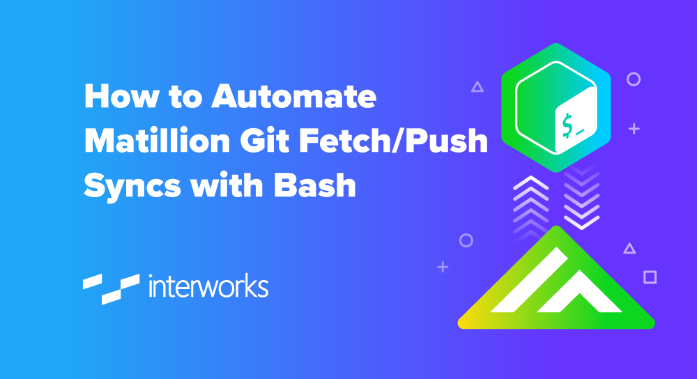 How to Automate Matillion Git Fetch/Push Syncs with Bash