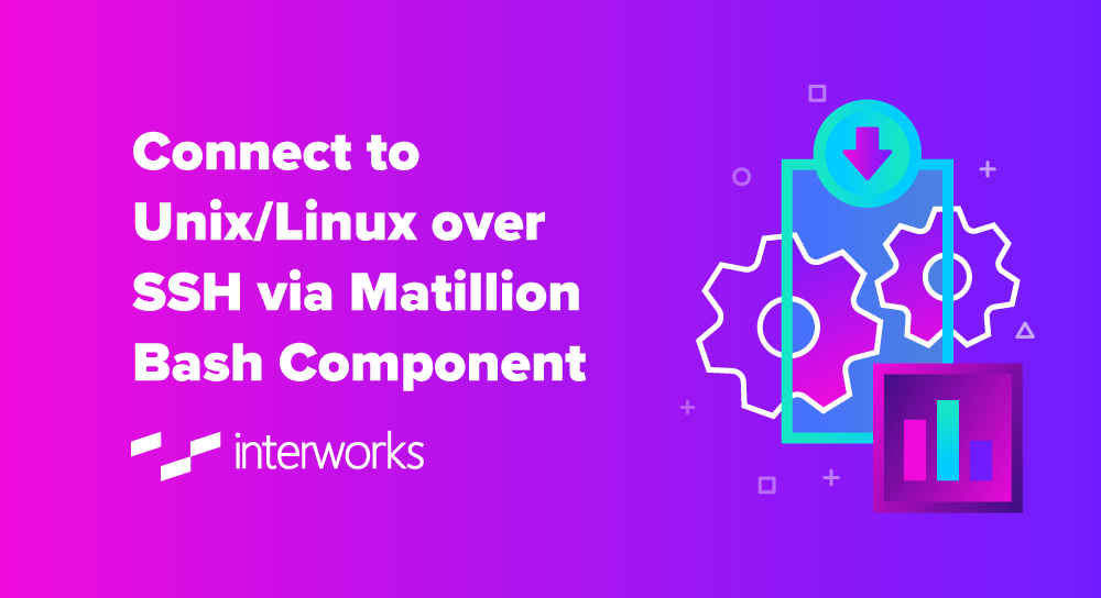 Connect To Unix Linux Over Ssh Via Matillion Bash Component Interworks