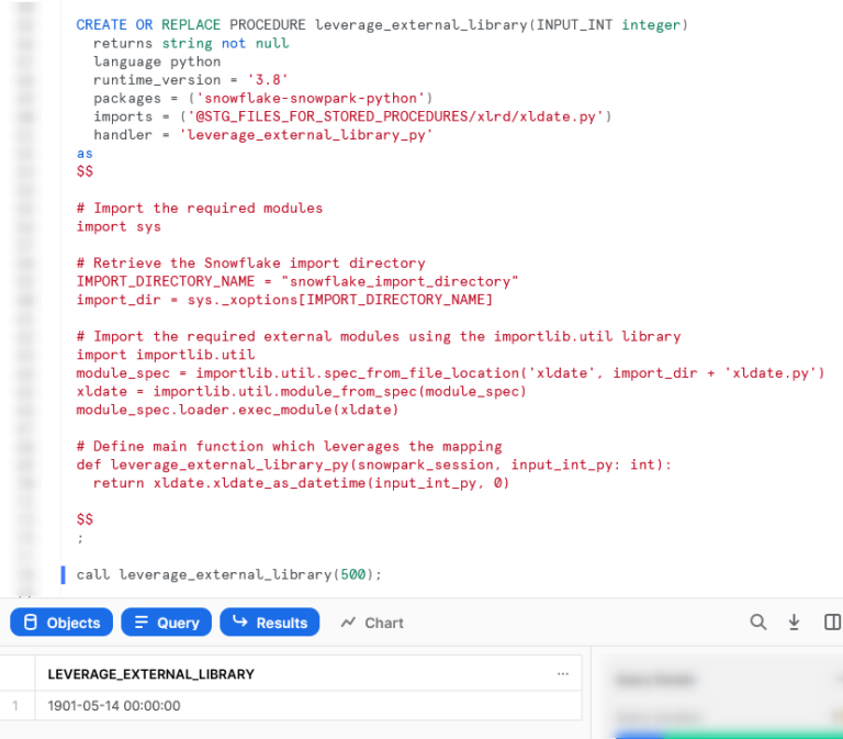 A Definitive Guide to Python Stored Procedures in the Snowflake UI ...
