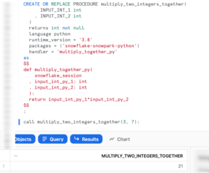 A Definitive Guide to Python Stored Procedures in the Snowflake UI ...