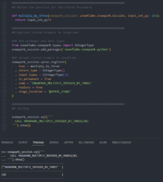 A Definitive Guide to Creating Python Stored Procedures in Snowflake ...