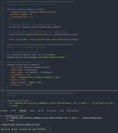 A Definitive Guide to Creating Python Stored Procedures in Snowflake ...